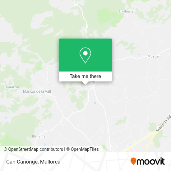 Can Canonge map