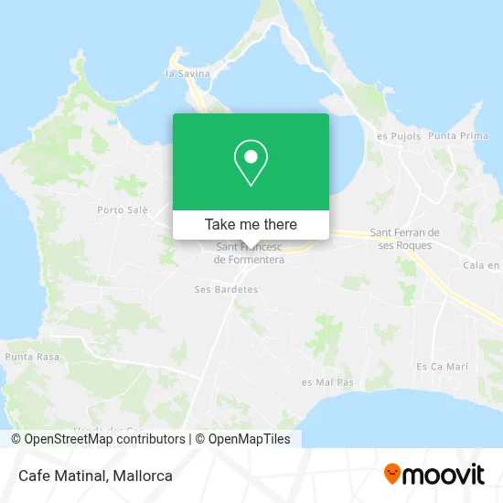 Cafe Matinal map