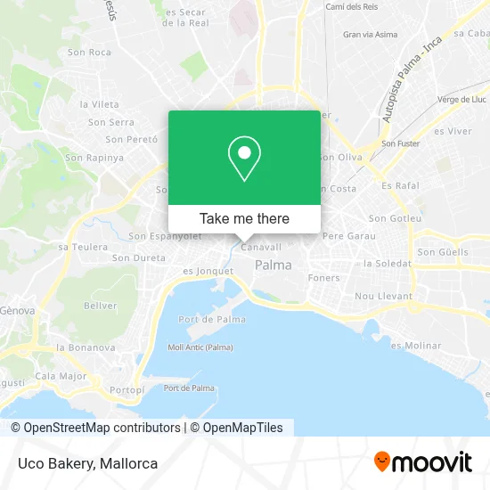 Uco Bakery map