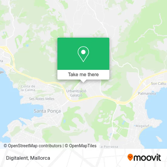 Digitalent map