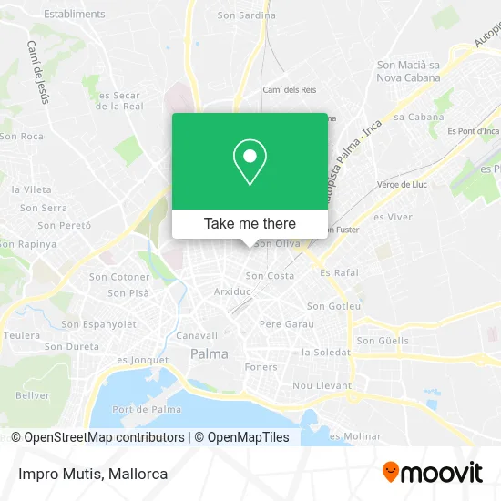 Impro Mutis map