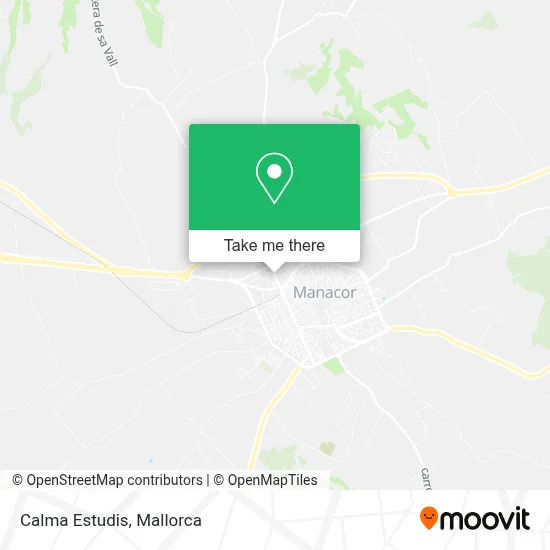 Calma Estudis map