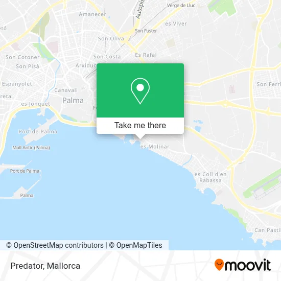 Predator map