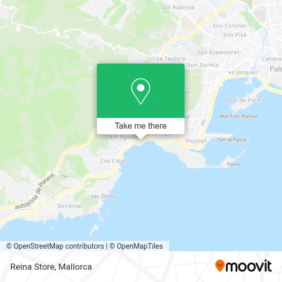 Reina Store map