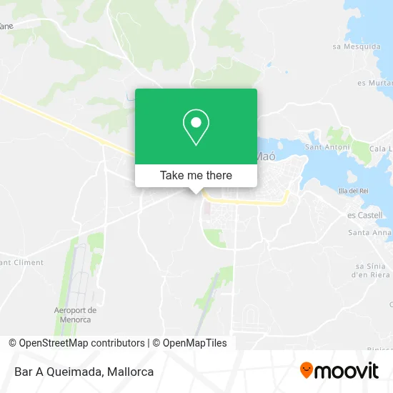 Bar A Queimada map