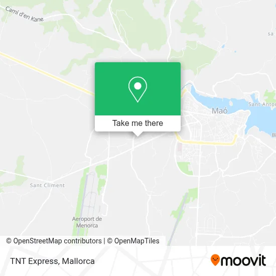 Tnt Express map