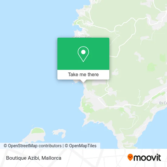 Boutique Azibi map