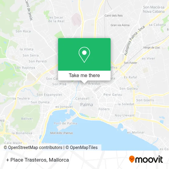 + Place Trasteros map