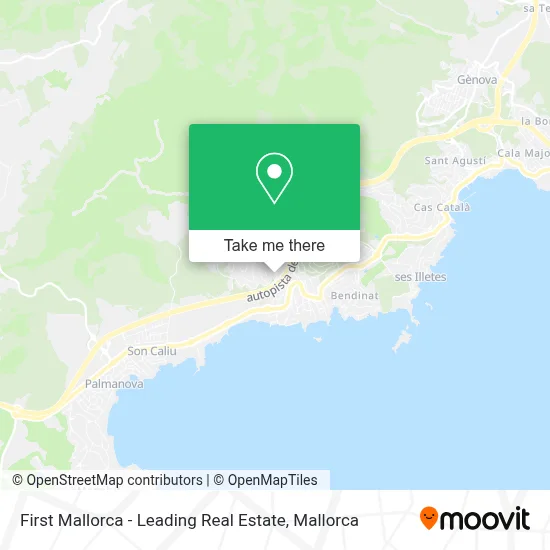 First Mallorca - Leading Real Estate map