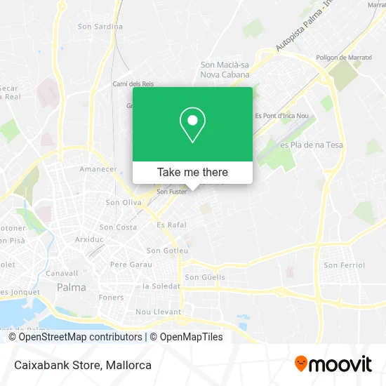 Caixabank Store map