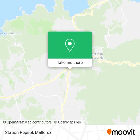 Station Repsol map
