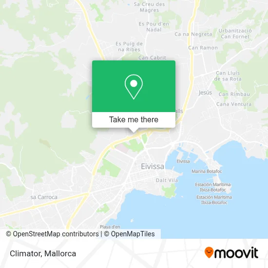 Climator map