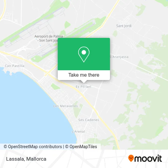 Lassala map