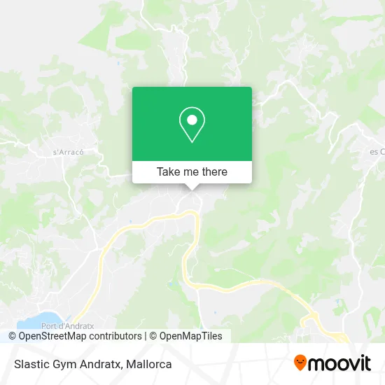 Slastic Gym Andratx map