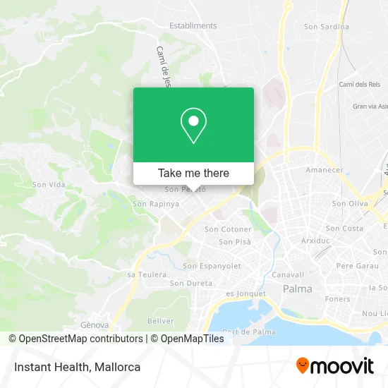 Instant Health map