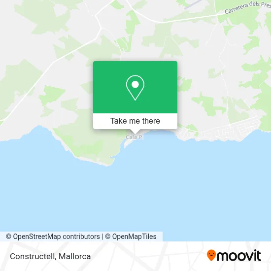 Constructell map