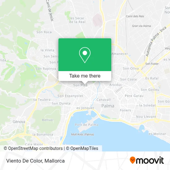 Viento De Color map