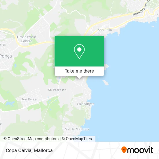 Cepa Calvia map