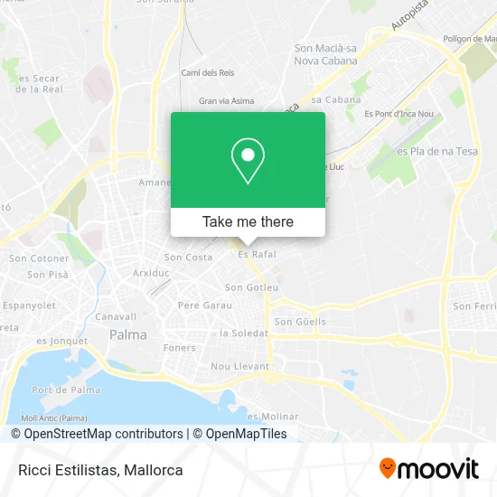 Ricci Estilistas map