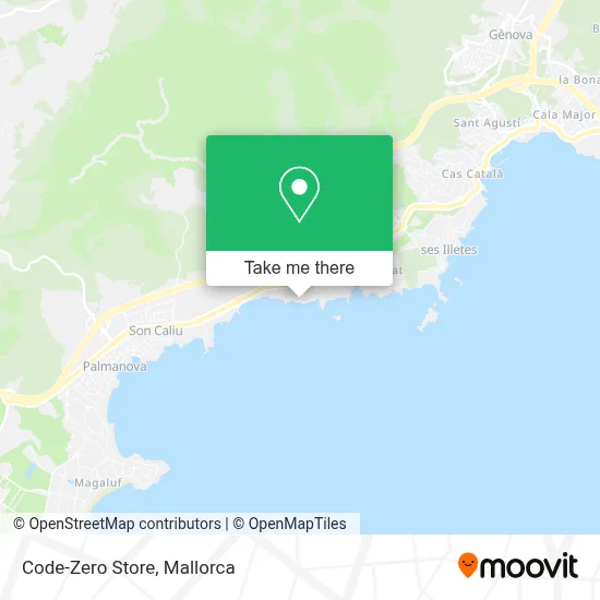 Code-Zero Store map