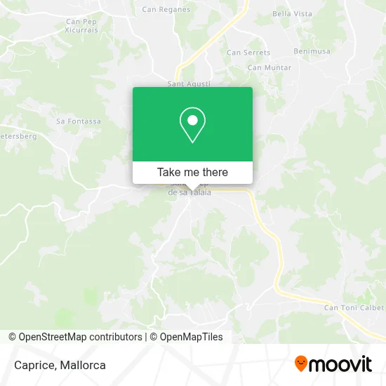 Caprice map