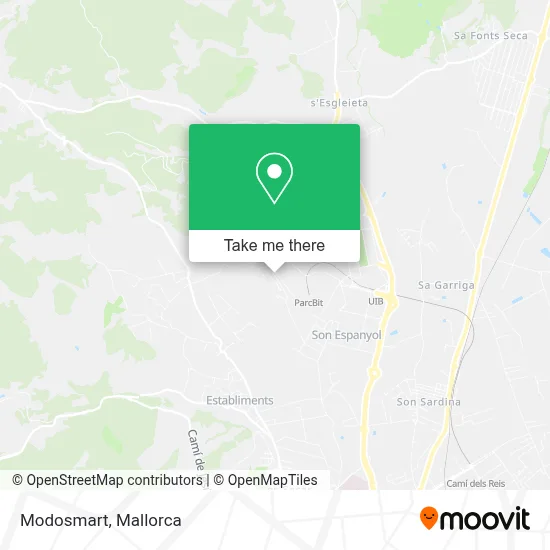 Modosmart map