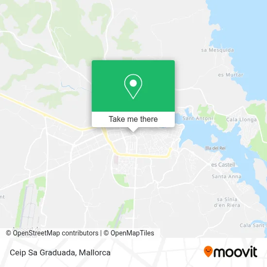 Ceip Sa Graduada map