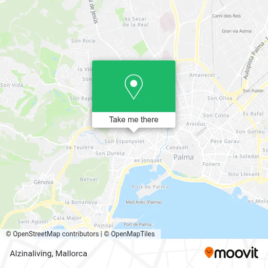 Alzinaliving map