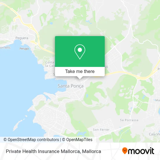 Private Health Insurance Mallorca map