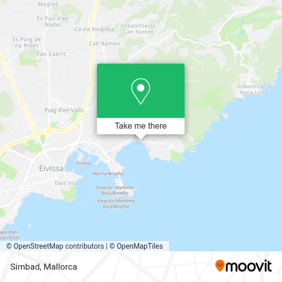 Simbad map