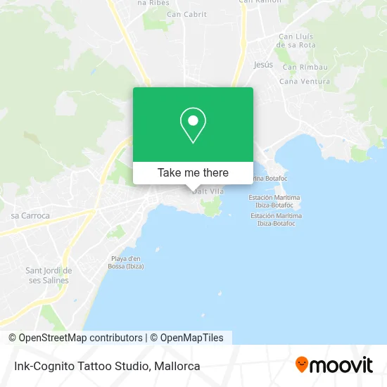 Ink-Cognito Tattoo Studio map