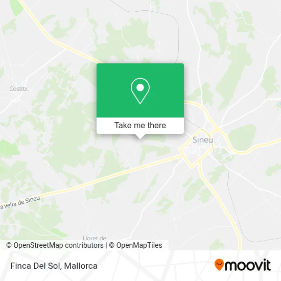 Finca Del Sol map
