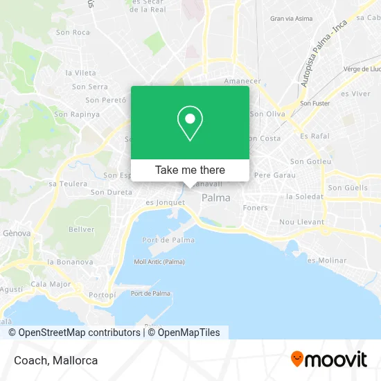 Coach map