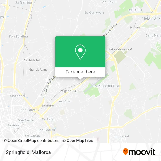 Springfield map
