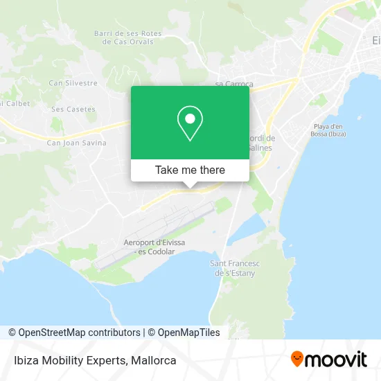 Ibiza Mobility Experts map