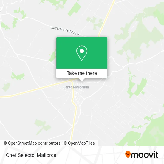 Chef Selecto map