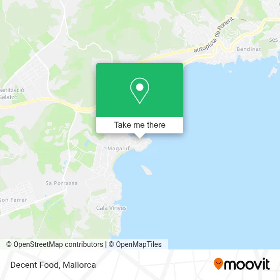 Decent Food map