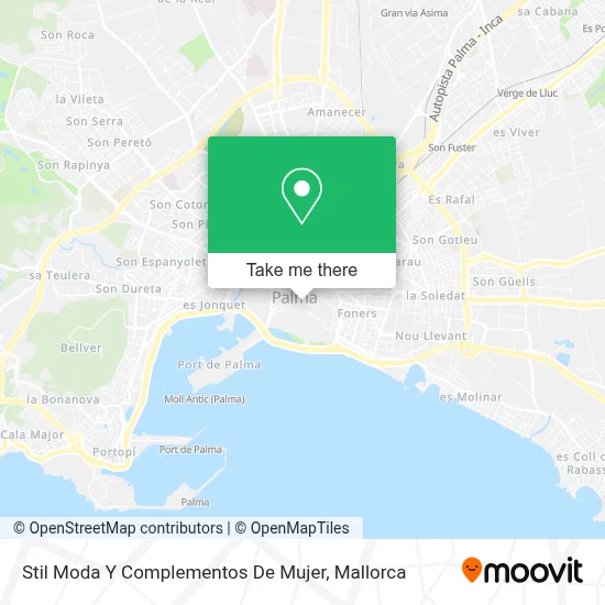 Stil Moda Y Complementos De Mujer map