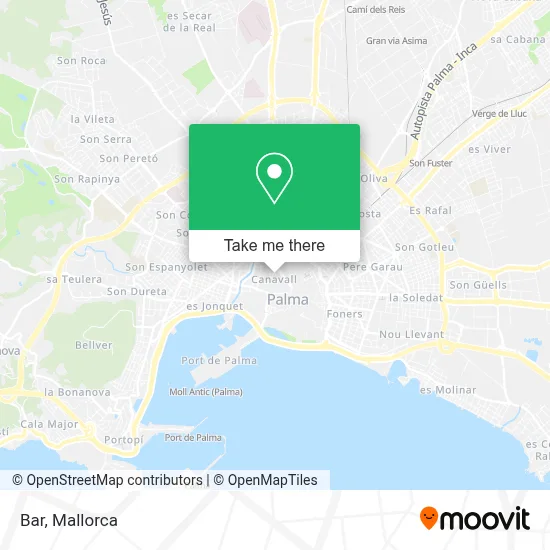 Bar map