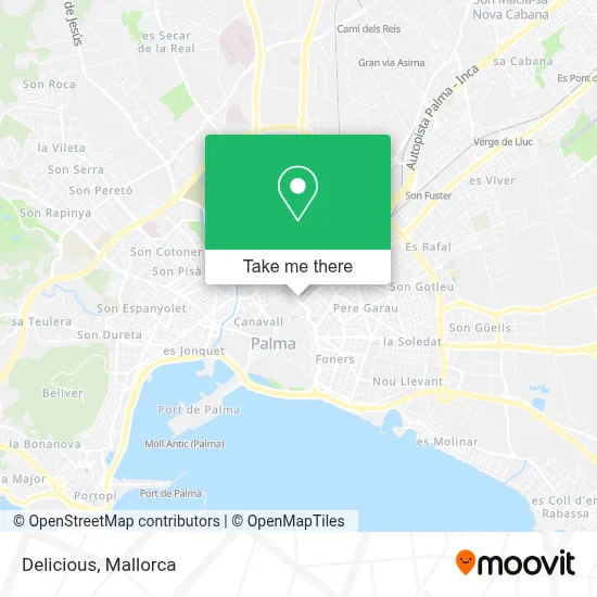 Delicious map