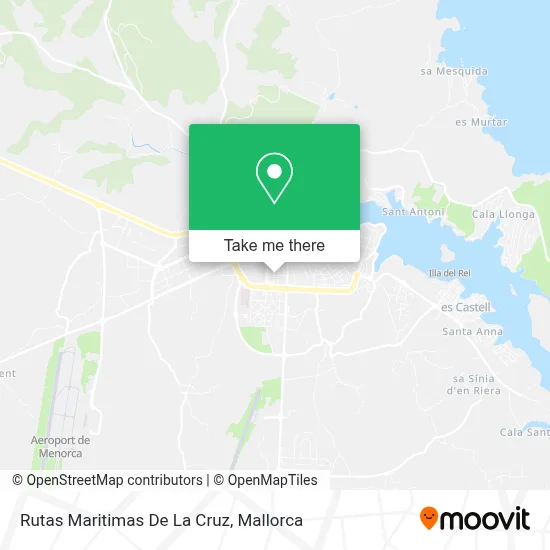 Rutas Maritimas De La Cruz map