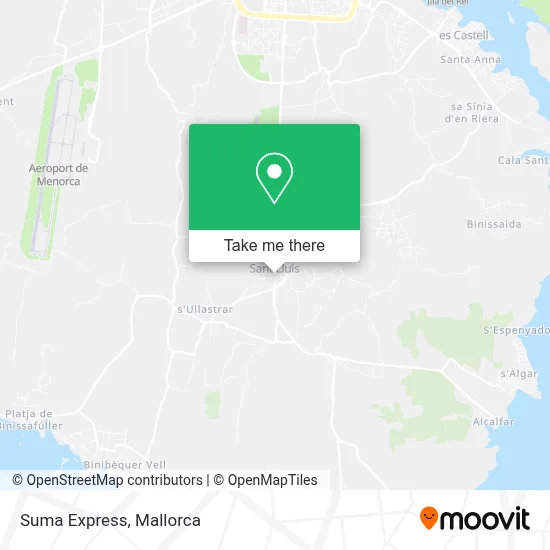 Suma Express map
