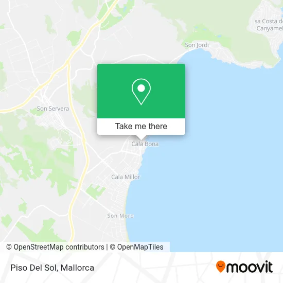 Piso Del Sol map
