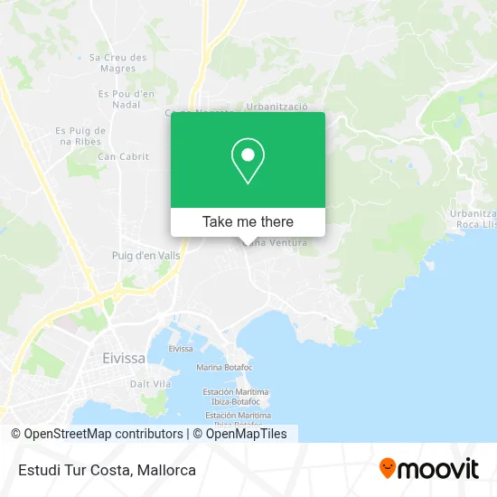 Estudi Tur Costa map