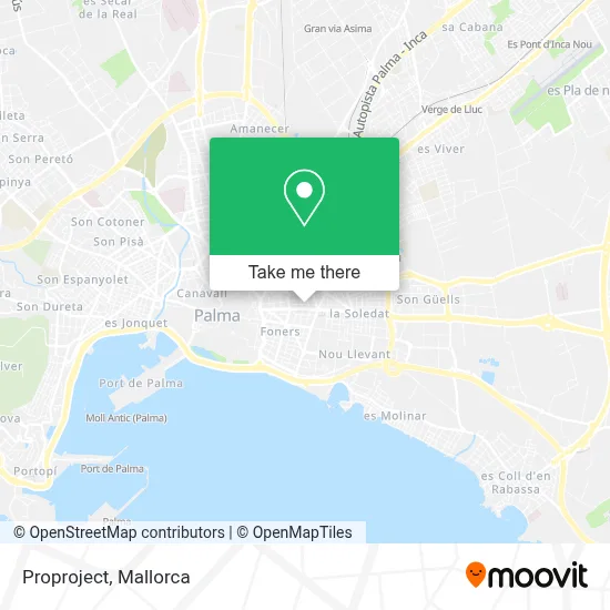 Proproject map