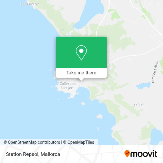 Station Repsol map