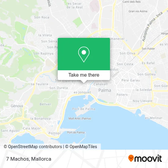 7 Machos map