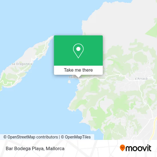 Bar Bodega Playa map