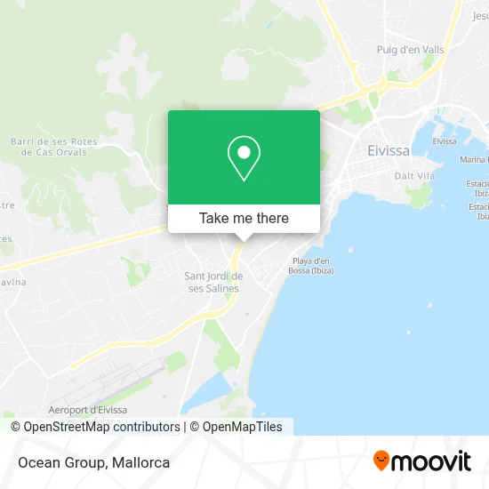 Ocean Group map