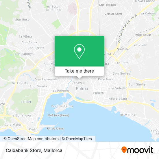 Caixabank Store map